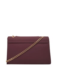 LOVE MOSCHINO BOLD LOVE Schultertasche mit Kette Wein - Damentaschen - 3