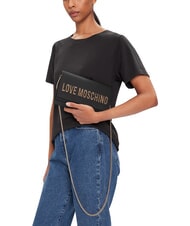 LOVE MOSCHINO SMART DAILY Mini-Schultertasche Schwarz - Damentaschen - 2