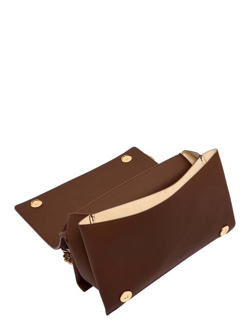 BOLD LOVE Schultertasche mit Kette Kastanie - Damentaschen