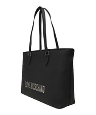 LOVE MOSCHINO BOLD LOVE Einkaufstasche, Umh&auml;ngetasche Schwarz Schwarz - Damentaschen - 3