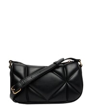 LOVE MOSCHINO EMBOSSED Schultertasche, doppelt tragbar Schwarz - Damentaschen - 3