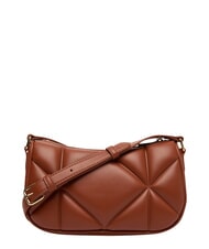 LOVE MOSCHINO EMBOSSED Schultertasche, doppelt tragbar Kastanie - Damentaschen - 3