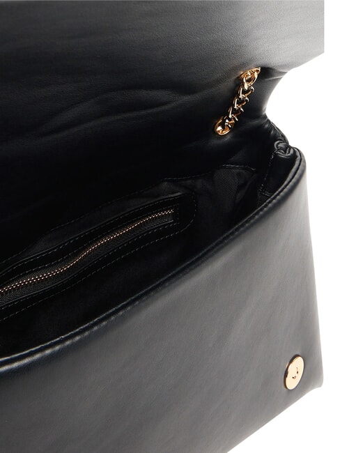 EMBOSSED Schultertasche / Umh&auml;ngetasche Schwarz - Damentaschen