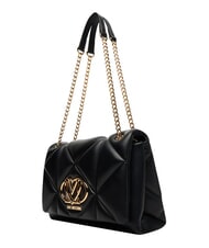 LOVE MOSCHINO EMBOSSED Schultertasche / Umh&auml;ngetasche Schwarz - Damentaschen - 6