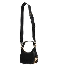 LOVE MOSCHINO GIANT Mini-Handtasche mit Schulterriemen Schwarz - Damentaschen - 3