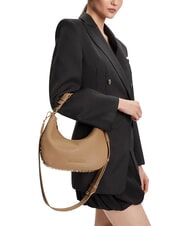 LOVE MOSCHINO GIANT Kleine Umh&auml;ngetasche Beige - Damentaschen - 2