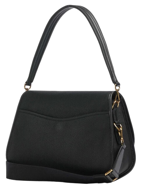 HOLMES Schultertasche mit Schultergurt Schwarz - Damentaschen