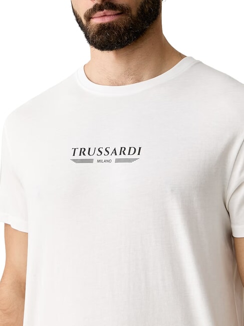 BASIC Kurz&auml;rmeliges Baumwoll-T-Shirt Wei&szlig; - Herren-T-Shirts