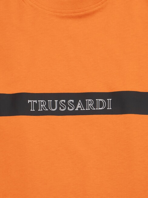 DIGITAL LEVRIERO Kurz&auml;rmeliges Baumwoll-T-Shirt orange - Herren-T-Shirts