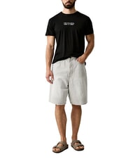 TRUSSARDI BASIC Kurz&auml;rmeliges Baumwoll-T-Shirt Schwarz - Herren-T-Shirts - 4
