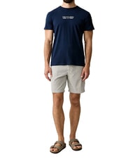 TRUSSARDI BASIC Kurz&auml;rmeliges Baumwoll-T-Shirt Marine - Herren-T-Shirts - 4
