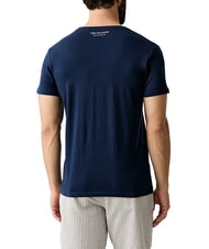 TRUSSARDI BASIC Kurz&auml;rmeliges Baumwoll-T-Shirt Marine - Herren-T-Shirts - 2