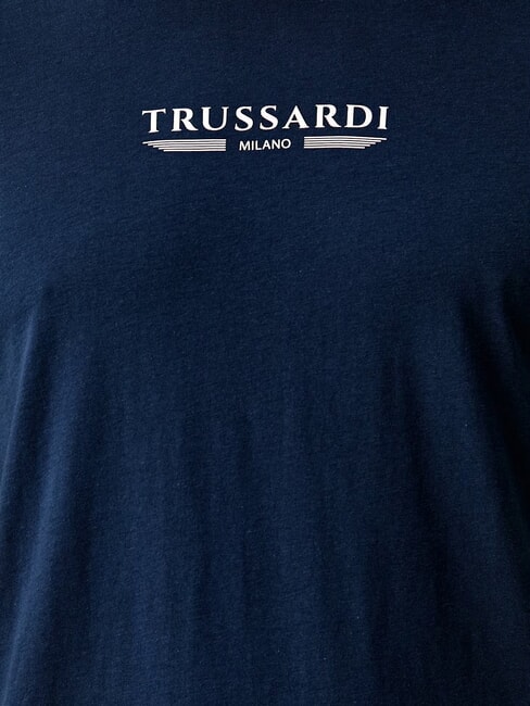 BASIC Kurz&auml;rmeliges Baumwoll-T-Shirt Marine - Herren-T-Shirts