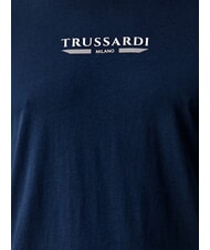 TRUSSARDI BASIC Kurz&auml;rmeliges Baumwoll-T-Shirt Marine - Herren-T-Shirts - 5
