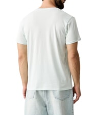 TRUSSARDI BASIC Kurz&auml;rmeliges Baumwoll-T-Shirt azurblau - Herren-T-Shirts - 2