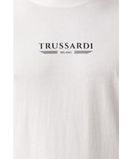 TRUSSARDI BASIC Kurz&auml;rmeliges Baumwoll-T-Shirt Wei&szlig; - Herren-T-Shirts - 5