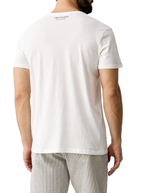 BASIC Kurz&auml;rmeliges Baumwoll-T-Shirt Wei&szlig; - Herren-T-Shirts