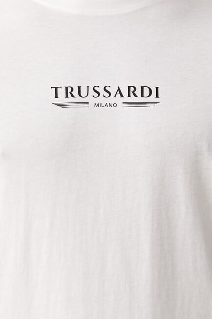 BASIC Kurz&auml;rmeliges Baumwoll-T-Shirt Wei&szlig; - Herren-T-Shirts