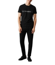 TRUSSARDI DIGITAL LEVRIERO Kurz&auml;rmeliges Baumwoll-T-Shirt Schwarz - Herren-T-Shirts - 4