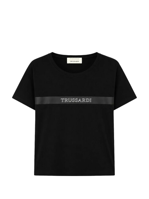 DIGITAL LEVRIERO Kurz&auml;rmeliges Baumwoll-T-Shirt Schwarz - Herren-T-Shirts