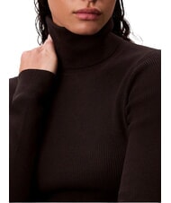 CALVIN KLEIN CK JEANS Rollkragenpullover, lange &Auml;rmel ck schwarz - Damenpullover - 4