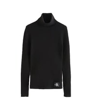 CALVIN KLEIN CK JEANS Rollkragenpullover, lange &Auml;rmel ck schwarz - Damenpullover - 6