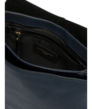 GIANNI CHIARINI HELENA ROUND Schultertasche mit Schulterriemen, aus Leder NAVY BLAU - Damentaschen - 4