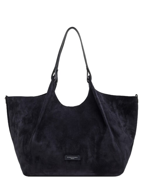 DUA Schultertasche, Leder Nacht - Damentaschen