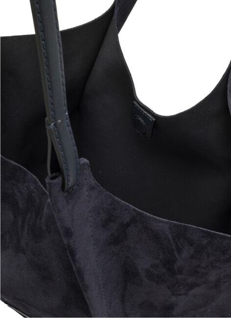 DUA Schultertasche, Leder Nacht - Damentaschen
