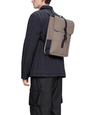 RAINS BACKPACK MINI Wasserdichter Rucksack Asche - Rucks&auml;cke f&uuml;r Schule &amp; Freizeit - 2