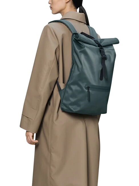 ROLLTOP RUCKSACK Gro&szlig;er wasserdichter Rucksack Mystiker - Rucks&auml;cke f&uuml;r Schule &amp; Freizeit