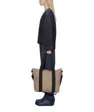 RAINS TOTE BAG MINI Wasserdichte Tasche Beige - Damentaschen - 2