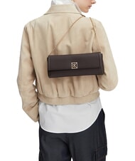 CALVIN KLEIN EMBLEM HW Clutch, Schultertasche k&ouml;stliches/antikes Silber - Damentaschen - 2
