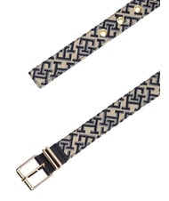 TOMMY HILFIGER TH SQUARE G&uuml;rtel Raum blau - G&uuml;rtel - 2