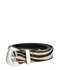 TOMMY HILFIGER TJW ZEBRA Ponyfellg&uuml;rtel - G&uuml;rtel