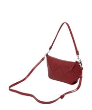 CALVIN KLEIN WOVEN Umh&auml;ngetasche Bordeaux-Wein - Damentaschen - 3