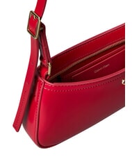 CALVIN KLEIN HARDWARE MONOGRAM Umh&auml;ngetasche Bordeaux-Wein - Damentaschen - 4