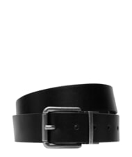 CALVIN KLEIN CASUAL ROLLER Wendbarer Lederg&uuml;rtel schwarz/ck dunkelbraun/antik s - G&uuml;rtel - 2