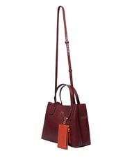 TOMMY HILFIGER TH ICON Handtasche mit Schulterriemen Samtbraun - Damentaschen - 6