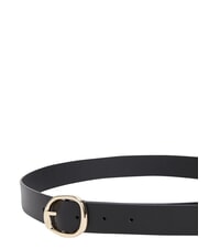 TOMMY HILFIGER TH SCULPT Lederg&uuml;rtel Schwarz - G&uuml;rtel - 3