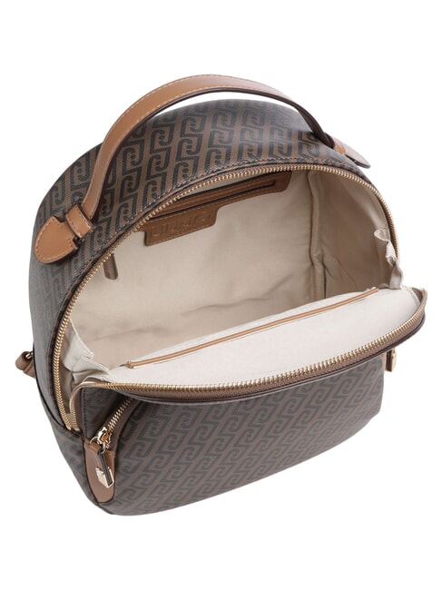 MANHATTAN Rucksack mit Vordertasche Wildleder- - Damentaschen
