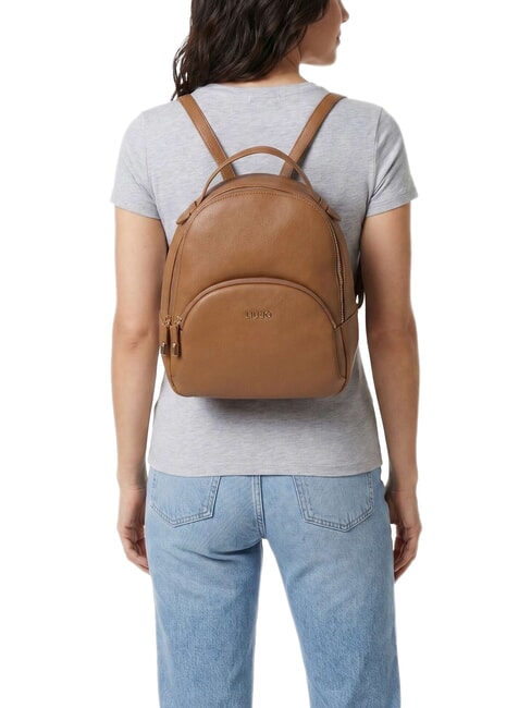 MANHATTAN Rucksack mit Vordertasche Wildleder- - Damentaschen