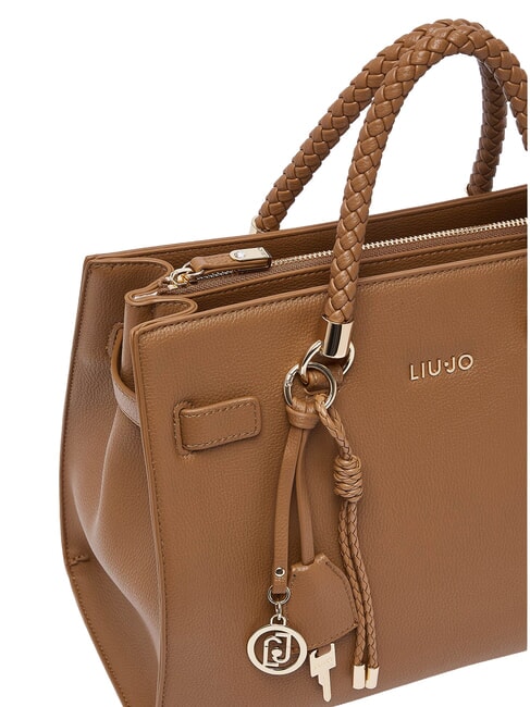 MANHATTAN Handtaschen-Shopper mit Schulterriemen Wildleder- - Damentaschen
