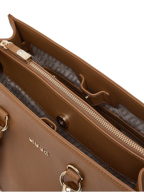 MANHATTAN Handtaschen-Shopper mit Schulterriemen Wildleder- - Damentaschen