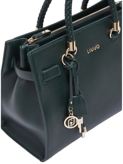 MANHATTAN Handtaschen-Shopper mit Schulterriemen Wald - Damentaschen