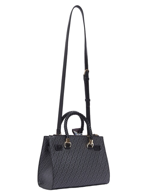 MANHATTAN Handtasche mit Schulterriemen SCHWARZ - Damentaschen