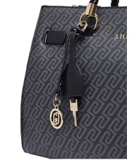 LIUJO MANHATTAN Handtaschen-Shopper mit Schulterriemen SCHWARZ - Damentaschen - 5