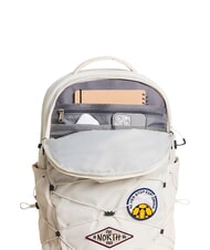 THE NORTH FACE W BOREALIS PATCH Reiserucksack wei&szlig;e D&uuml;ne/Fleck - Rucks&auml;cke f&uuml;r Schule &amp; Freizeit - 6