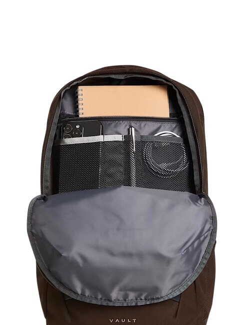 VAULT 13" Laptop-Rucksack dunkelbraun/granat - Rucks&auml;cke f&uuml;r Schule &amp; Freizeit