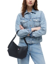 TOMMY HILFIGER TJW SLOUCHY Umh&auml;ngetasche Schwarz - Damentaschen - 2